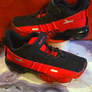 Kids Red and Black Sneakers